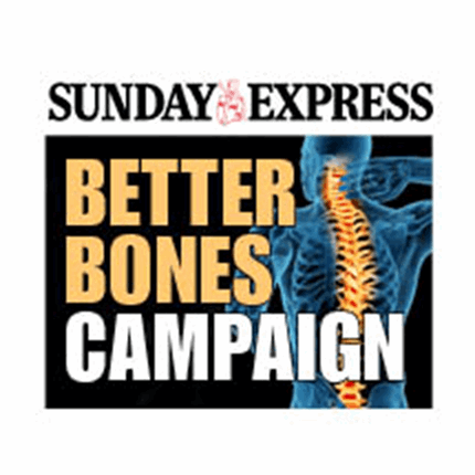 Sunday Express Better Bones campaign logo