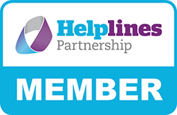 Helplines partnership member logo