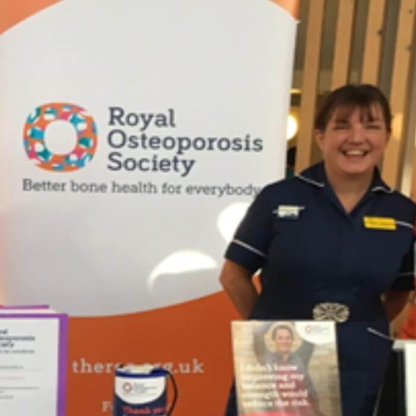 Colette Anderson at an ROS event