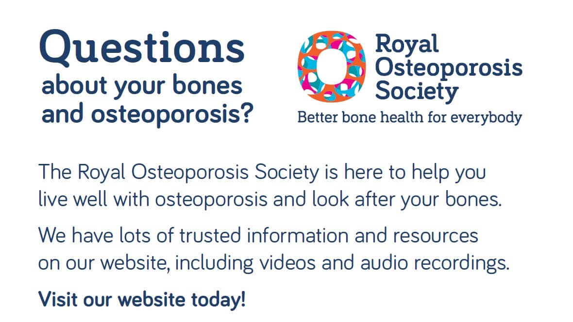 Front cover of the health information business card
